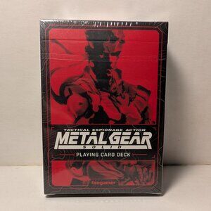 Metal Gear Solid Playing Cards 36 Illustrations 56 Card Deck Blackjack Poker